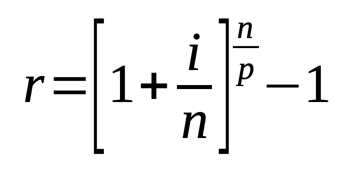 Interest Per Period Formula