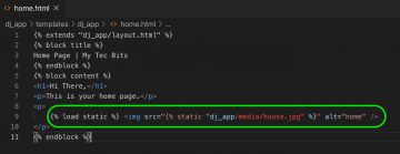 Adding image to Python Django web app | My Tec Bits