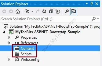 Bootstrap 3.0.0 with ASP.NET - Step By Step - 02