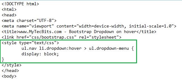 Bootstrap drop-down 02