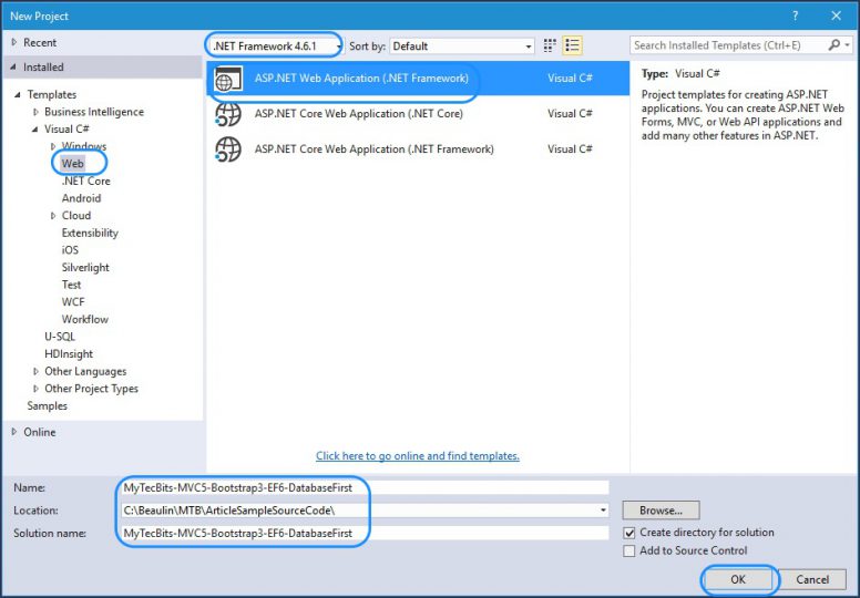 Bootstrap3 with ASP.NET MVC5 and EF6 01