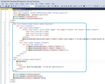 Bootstrap 3 With MVC 5 And Entity Framework 6 Database First | My Tec Bits