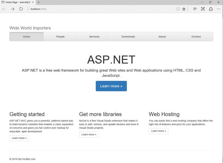 Bootstrap3 with ASP.NET MVC5 and EF6 35