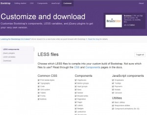 customizing bootstrap