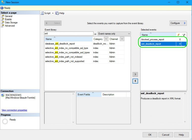 Deadlocks Using Extended Events 01