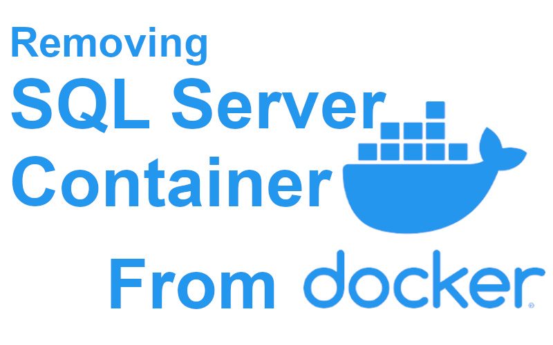 Removing SQL Server container from Docker in macOS