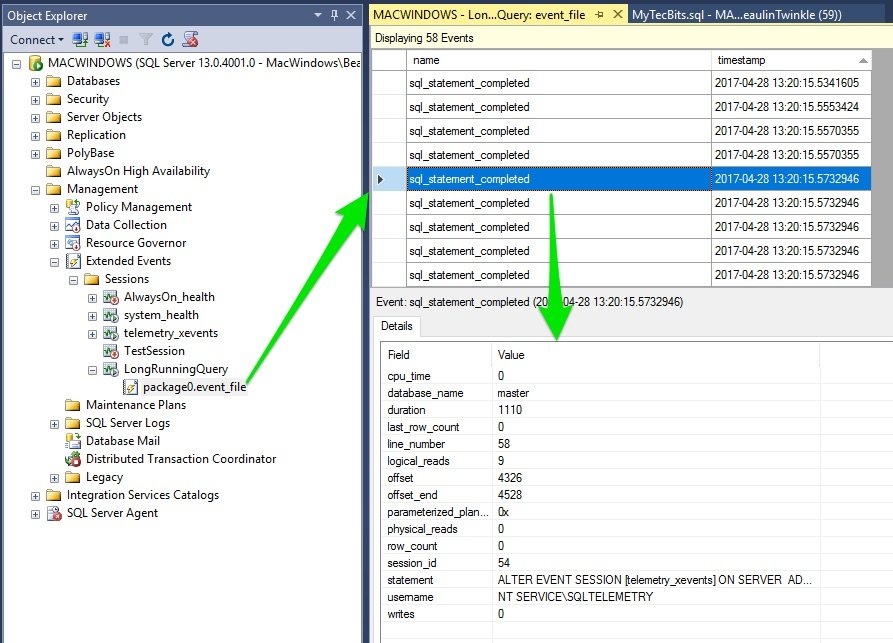 What Are Extended Events In SQL Server? | My Tec Bits