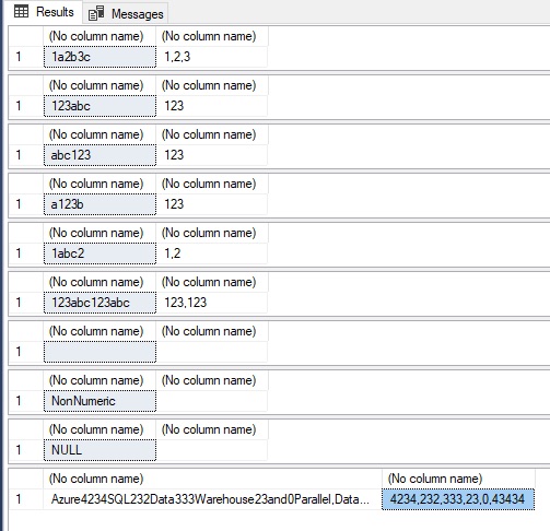 Extract Numbers From String