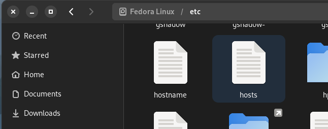 Location of hosts file on Linux