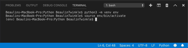Installing Python Packages For Visual Studio Code On macOS | My Tec Bits