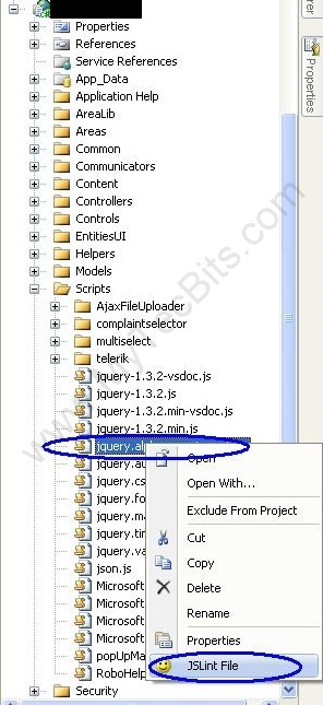 Installing And Using JSLint.VS For JS Code Analysis