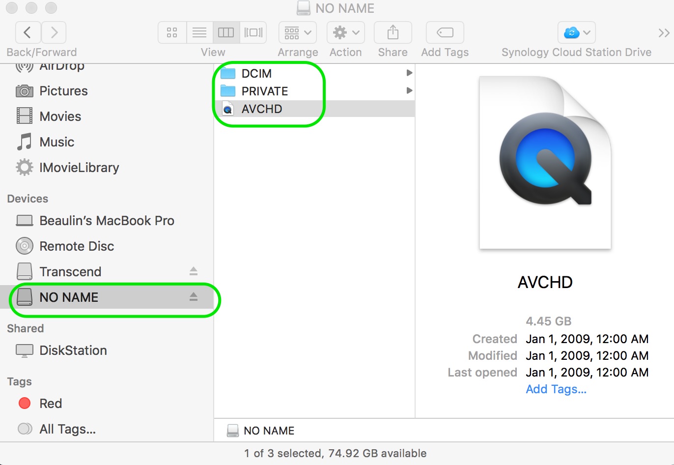 Opening AVCHD .MTS Files on Mac