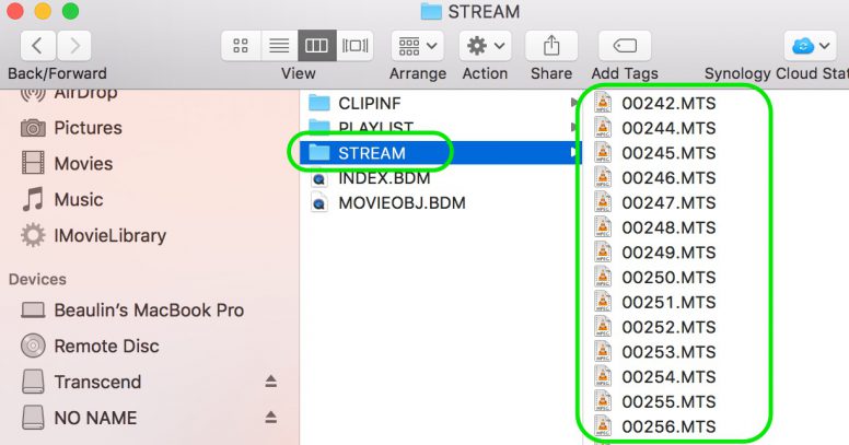 Opening AVCHD MTS Files on Mac