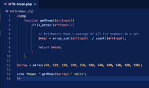 php test_input mean