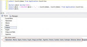 SQL Server: Concatenate Multiple Rows Into Single String | My Tec Bits