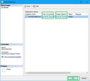 SQL Detach And Attach Database 02