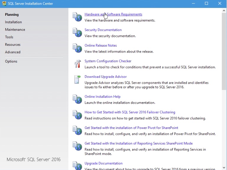 SQL Server 2016 Installation Step 02