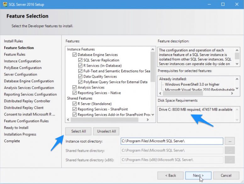 SQL Server 2016 Installation Step 08