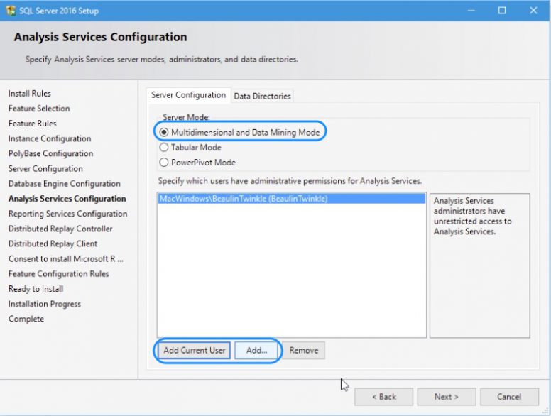 SQL Server 2016 Installation Step 13