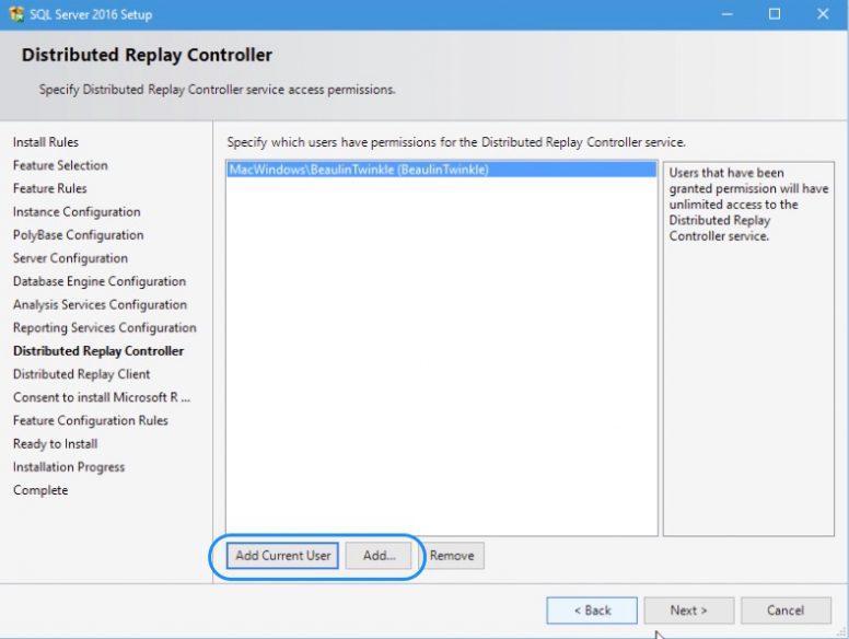 SQL Server 2016 Installation Step 15