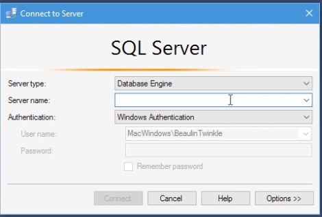 SQL Server 2016 Management Studio