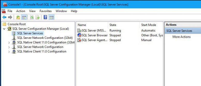 SQL Server Configuration Manager 4