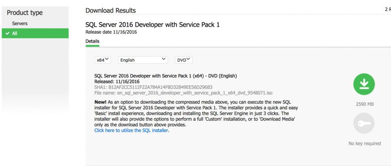 SQL Server Developer Edition Download 06