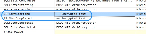 sql server encrypting stored procedure 10