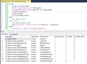 Find Indexes On A Table In SQL Server | My Tec Bits