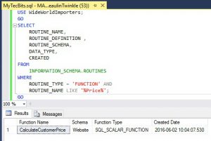 SQL Server Find User Defined Function By Name 02