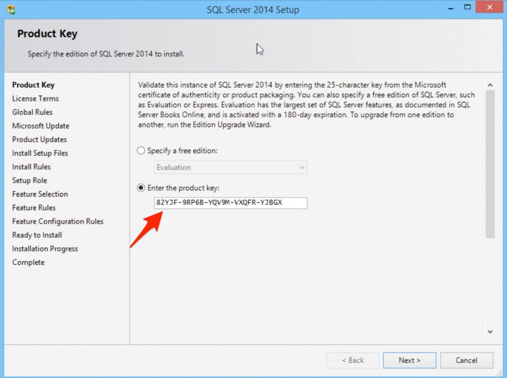 SQL Server 2014 Installation