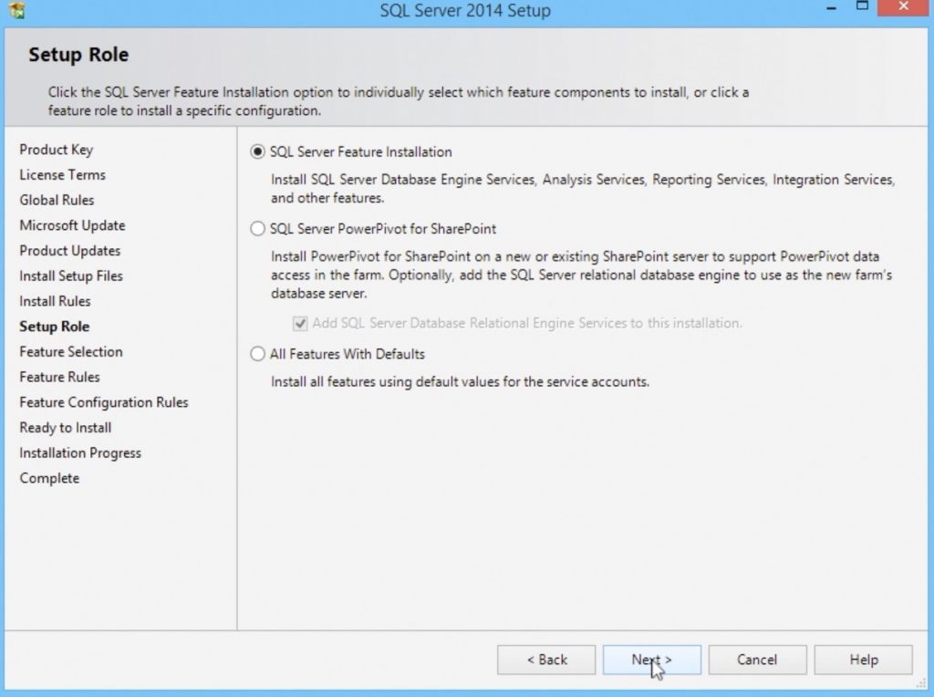 SQL Server 2014 Installation