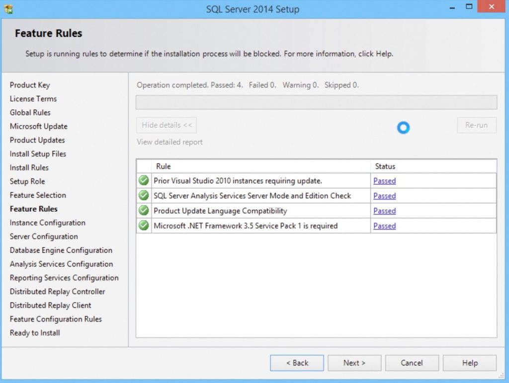 SQL Server 2014 Installation