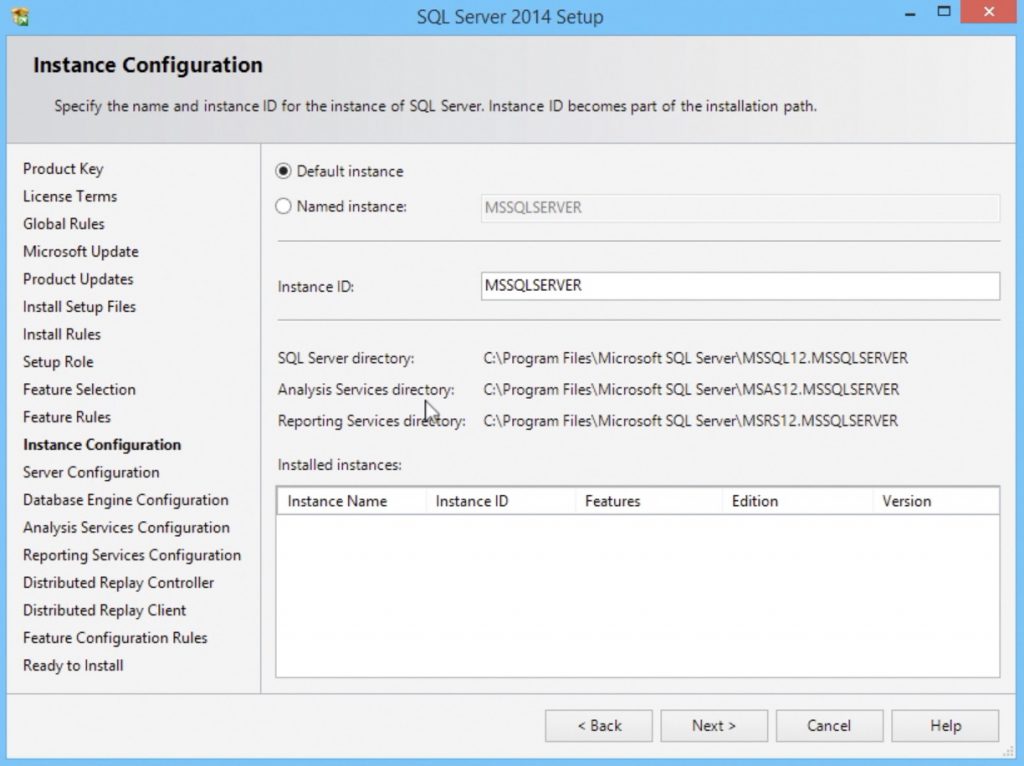 SQL Server 2014 Installation