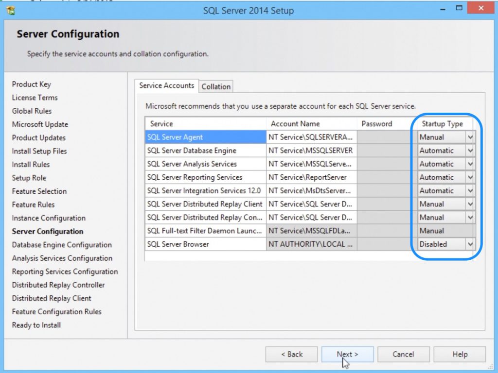 SQL Server 2014 Installation