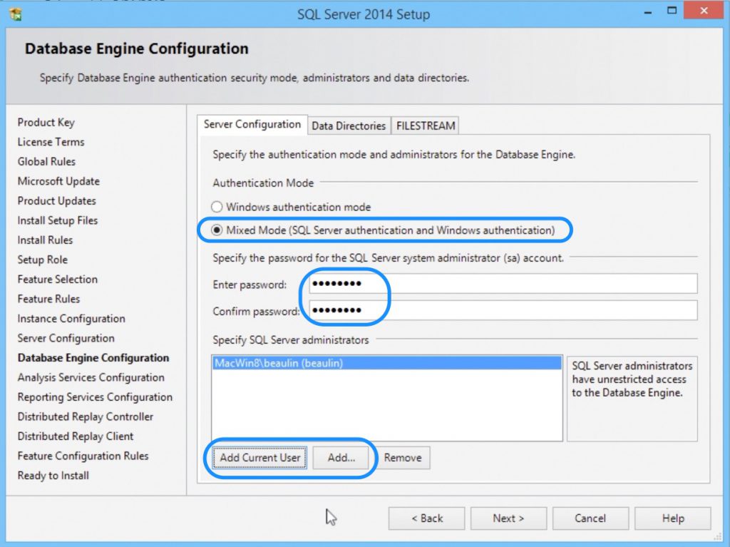 SQL Server 2014 Installation