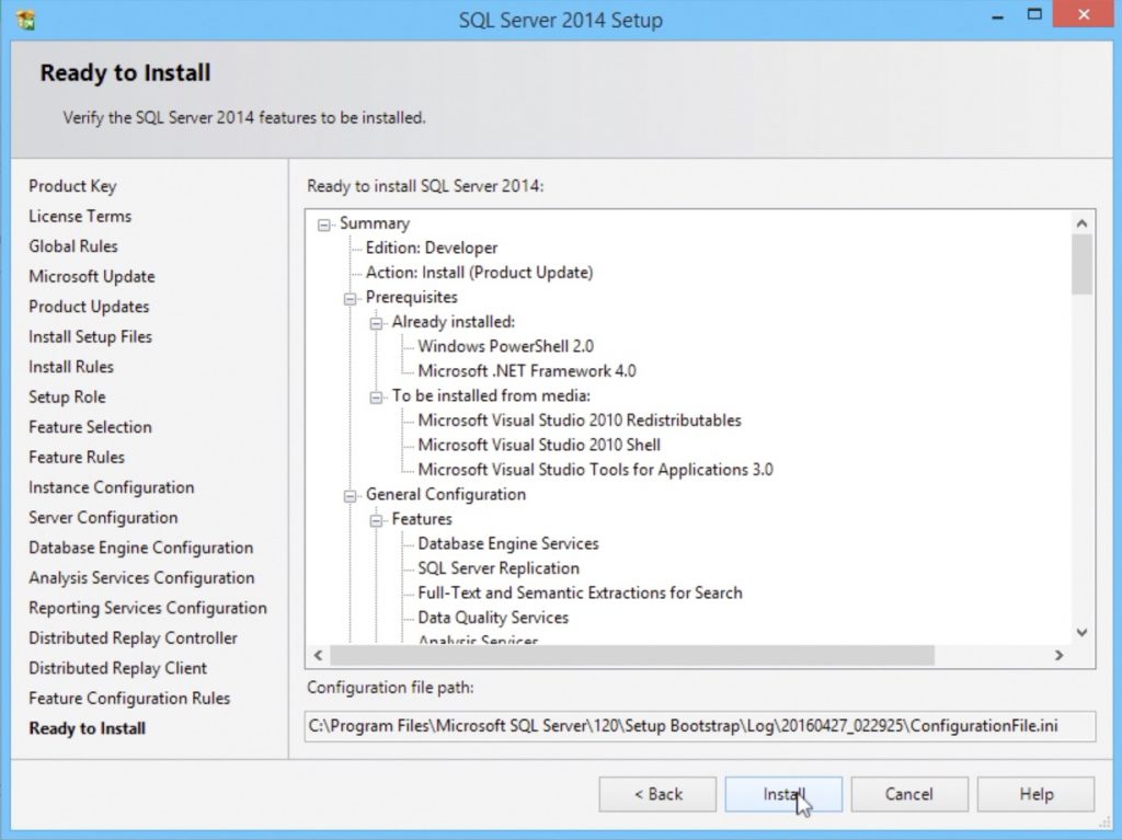 SQL Server 2014 Installation