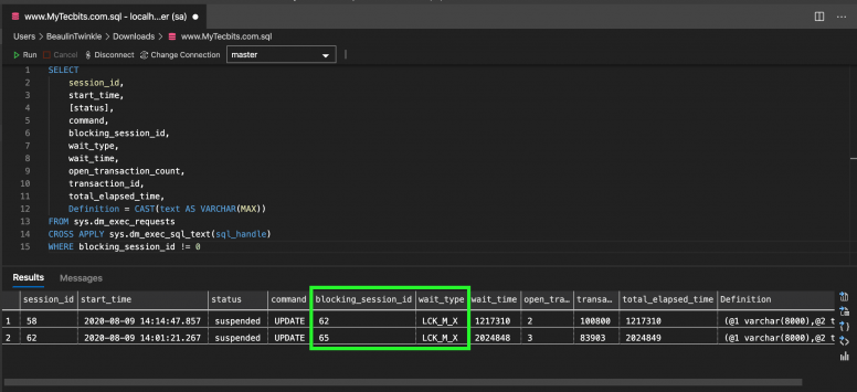 T-SQL query to find deadlocks in SQL Server