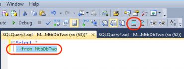 SQL Server Management Studio – Part-2 | My Tec Bits