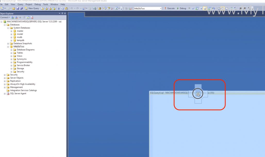 SSMS Query Editor Docking