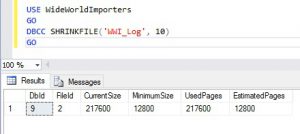 Shrink Transaction Log File In SQL Server | My Tec Bits