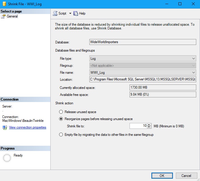 shrink transaction log file 05