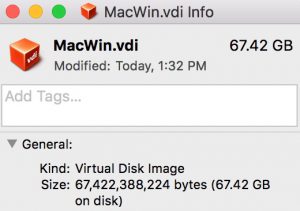 shrink virtualbox vdi On Mac with Windows 10 as guest02