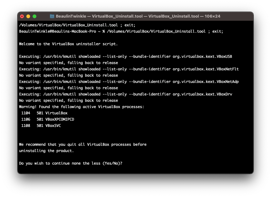 VirtualBox error NS_ERROR_FAILURE (0x80004005) on macOS My Tec Bits