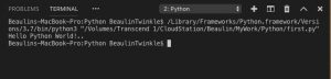 Setting Up Visual Studio Code For Python On macOS | My Tec Bits