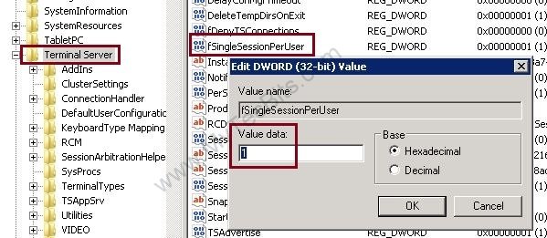 Windows Server 2008 multiple remote desktop sessions