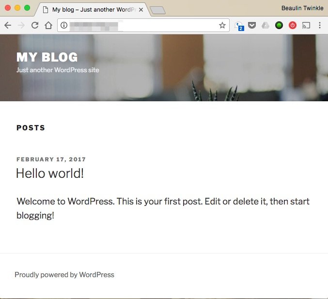 Using WordPress With GoDaddy Step 11