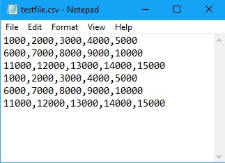 Write Data Into CSV File In c# Sample FIle