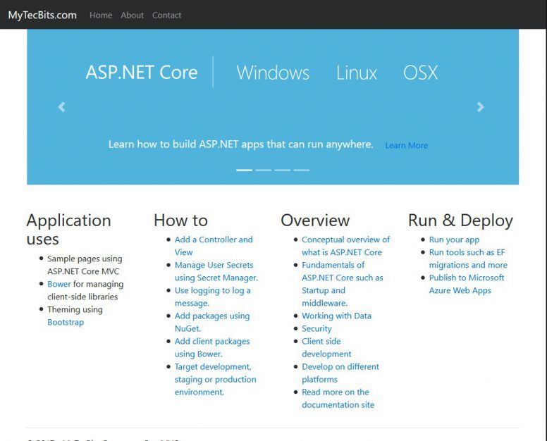 Bootstrap In ASP.NET Core MVC 14