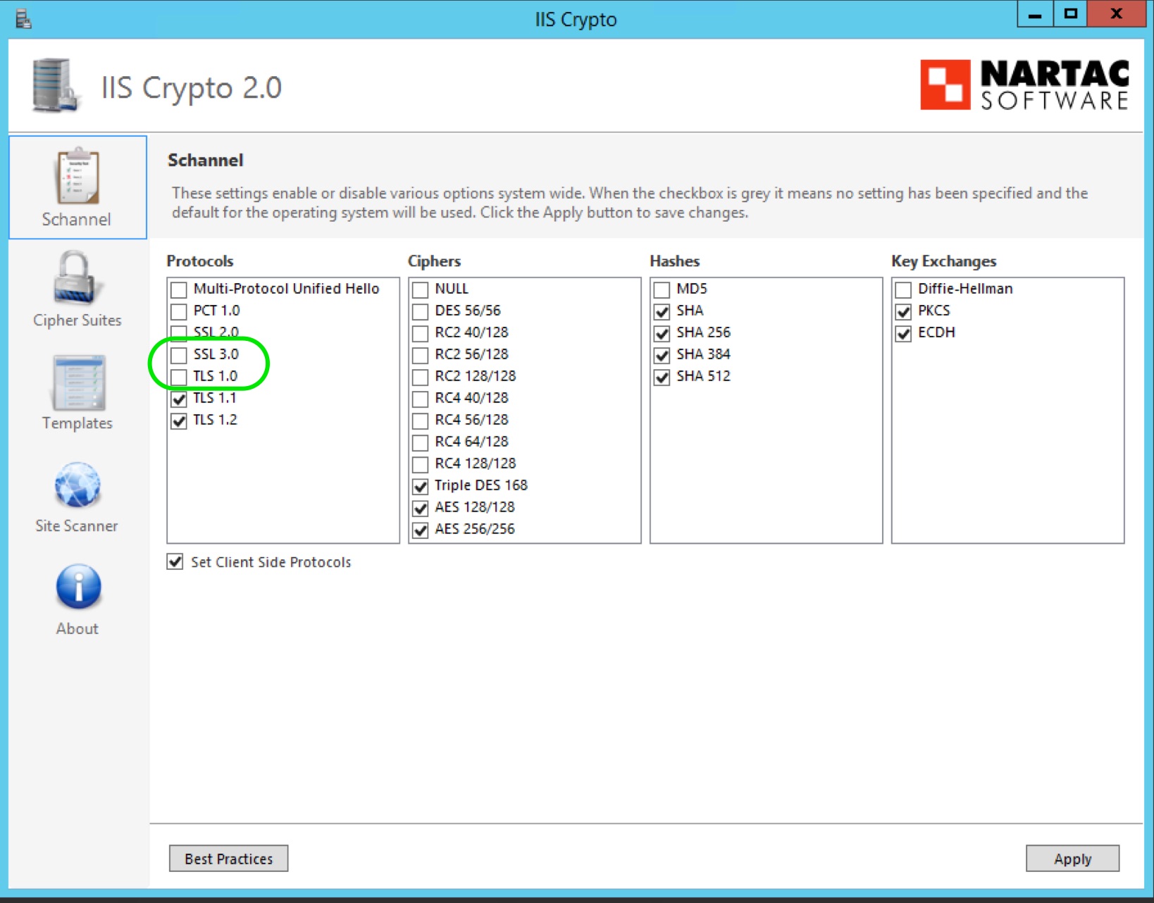 Disabling TLS 1.0 And SSL 3.0 Affects SQL Server